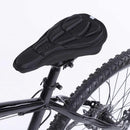 Petluno Bike Seat Cushion Cover, PE Foam Comfortable Breathable Bicycle Saddle Water & Dust Resistant Covers Fits Spin, Exercise Bike, Outdoor or Indoor Cycling