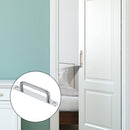 2 pieces sliding door handles, split door handles, sliding door handle with stainless steel plate, cabinet door handle, shed door handles, garden door handles (192 mm) 192MM