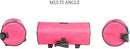 Waterproof Bicycle Handlebar Bag with Transparent Pouch and Adjustable Strap High-Capacity Cycling Front Pack