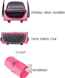 Waterproof Bicycle Handlebar Bag with Transparent Pouch and Adjustable Strap High-Capacity Cycling Front Pack