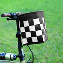 Bike Basket with a Fixed Holder, Kids' Small Scooter Tricycle Accessories Kit Bells Tools, Rust-Resistant Electric Bicycle Front Baskets for Women and Men