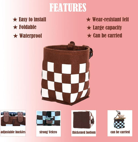 Front Bike Basket for Women and Men, Easy to Install Bicycle Basket for Boys and Girls, Dog Basket, Kids' Accessories, Adult