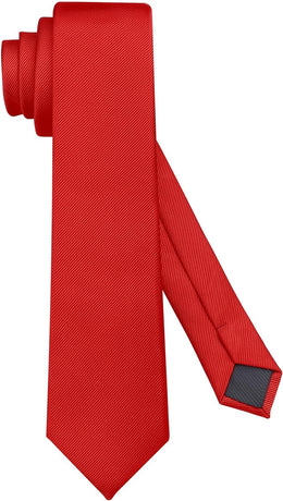 Men's Ties Solid Pure Color 2.35