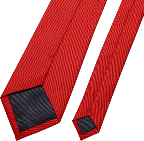 Men's Ties Solid Pure Color 2.35