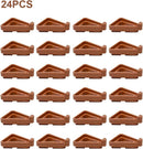 24pcs Plant Pot Feet, Invisible Flower Pot Risers, Non-Slip Pot Toes Supports for Indoor Outdoor Gardening Plant Container Small to Large Flower Planters