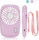 Desk Fan Battery Operated, Portable USB Rechargeable Fan, 2000mAh 180° Tilt Folding Personal Fan With Power Display, 5 Speeds Ultra Quiet Table Fan for Desktop, Home, Travel (p2)