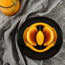 Sturdy Mango Slicer, Pit Remover Tool, Mango Splitter, Fruit Slicer Cutter Pitter, Mango Divider with Ergonomic Rubber Grip Handle, Easy Remove Pit and Divide
