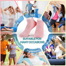 3 Pairs Pilates Grip Socks, Non Slip Yoga Socks for Women, Anti-Skid Grip Socks Breathable Cotton Socks for Yoga, Barre, Dance, Barefoot, Workout, Pregnant, Fitness and Ballet
