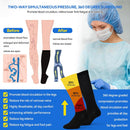 3 Pairs Compression Socks for Women & Men, Circulation 15-25mmHg Support Socks for Athletic, Running, Cycling, Nurse