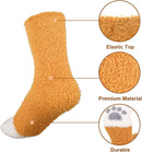 6 Pairs Fuzzy Socks for Women, Cat Claw Socks, Slipper Socks, Fuzzy Cosy Warm Cat Socks Fluffy Socks Cat Paw Socks Winter Novelty Animal Christmas Socks Gifts
