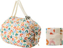 Reusable Shopping Bag, Portable Foldable Nylon Grocery Bag with Zipper, Large Capacity Luggage Bags for traveling, Camping, Picnics, and Fitness