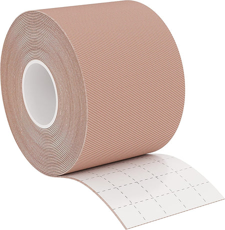 Breast Lift Tape for Lift & Extra Support | 5 meters | Bra Alternative | Push Up and Lift in All Clothing and Dresses | Breathable Waterproof, Sweat-Proof, Invisible Under Clothing (Nude, 1)