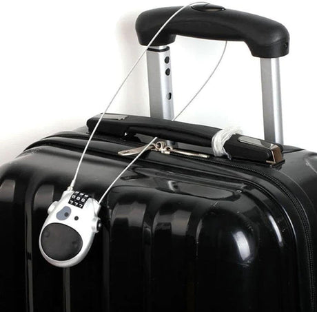 Electric Vehicle Helmet Theft Lock Telescopic Cable Wire 2 Suitcase Steel Luggage U1H7 Lock Code Color Lock