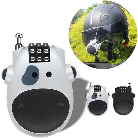 Electric Vehicle Helmet Theft Lock Telescopic Cable Wire 2 Suitcase Steel Luggage U1H7 Lock Code Color Lock