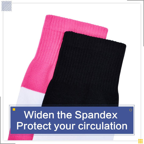 Extra Long Cotton Stripe Thigh High Socks Over the Knee High Socks