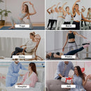 Grip Pilates Socks for Women, Yoga Slouch Socks with Grip for Barre Workout Hospital Long Scrunch Slipper Socks