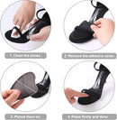 Metatarsal Pads Women, Forefoot Pads for Women,Anti Sliding Foot Pads for Open Toe Shoe, Ball of Foot Cushions, Shoe Pads Heel Pads for Stop Feet from Sliding Forward, Heel inserts for women