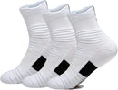 Basketball Socks Cushioned Thick Hiking Cycling Athletic Crew Socks for Men Women Boy