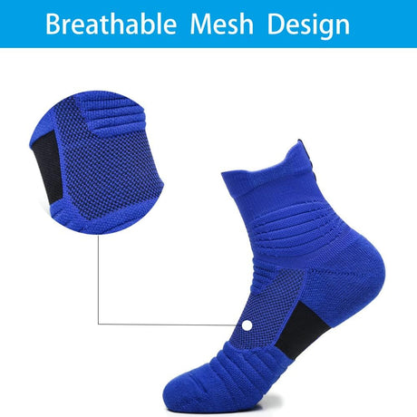 Basketball Socks Cushioned Thick Hiking Cycling Athletic Crew Socks for Men Women Boy