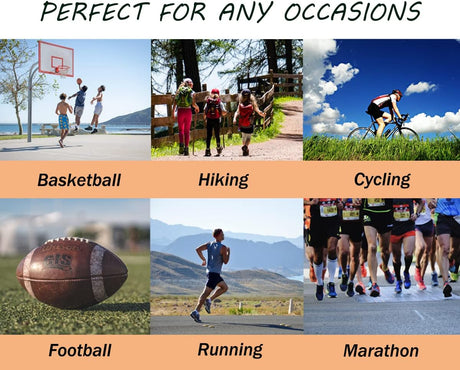 Basketball Socks Cushioned Thick Hiking Cycling Athletic Crew Socks for Men Women Boy