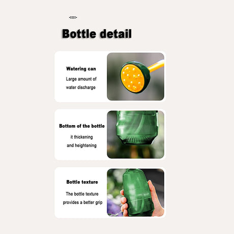 Mini Watering Can Indoor Plants, Small Seedling Watering Can Outdoor, Tiny Succulent Bottle for Indoor Plants for Kids Gardening (Green)