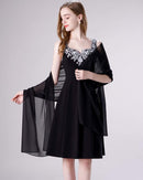 Soft Chiffon Scarve Shawls Wraps for Dresses Women Accessories Black
