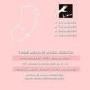 Women's Thin Merino Wool Socks, Multi Colors Soft Dress Socks,Warm Breathable Crew Casual Socks 3/6 Pairs Pack