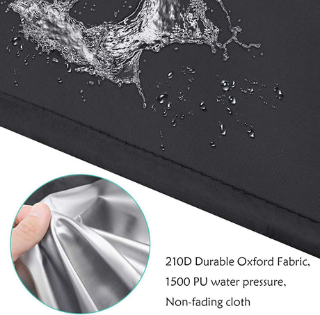 Patio Sofa Cover,Waterproof Patio Furniture Cover,Sofa Cover,Outdoor Sofa Cover,UV Proof,Fast Fading,Durable And Waterproof Patio Furniture Cover,For 2-Seater Outdoor Sofa