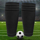 Shin Pads Sock, 2 Pairs Soccer Shin Guard Sock, Breathable Soccer Shin Guard Socks with Pockets, Shin Pads Holder