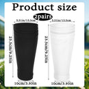Shin Pads Sock, 2 Pairs Soccer Shin Guard Sock, Breathable Soccer Shin Guard Socks with Pockets, Shin Pads Holder