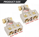 Car Battery Terminal Connector, 0/2/4/6/8 AWG Zinc Alloy Truck Audio Protector, Quick Disconnect and Release Cable End, External Accessories -