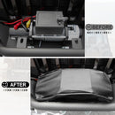 Heavy Duty 600D Waterproof Winch Cover - UV Resistant, Dust-Proof Protective for 8500-17500 lbs Electric Winches (22"x9.8"x7.5"), Car Exterior Accessories
