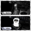 Car Gear Shift Cover, Universal Hoodie, Cute Shark Cover for Knob Protection, Automotive Interior Gadgets, Accessories Women and Man Gifts Black -