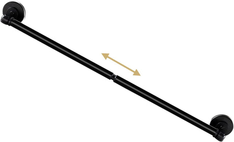 1 PACK Magnetic Curtain Rods for Metal Doors 16