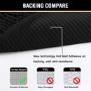 Black Bathroom Rug Set 2 Piece, Bath Mats for Floor, Super Thick Soft Shaggy Chenille Machine Washable, Dry Fast Water Absorbent Mats(20" x 32"/17" 24") 20" 32" Plus 17" 24"