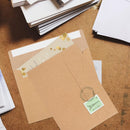 50 Pack Brown Kraft Envelopes, 5x7 Envelopes for Invitations, A7 Invitation Personalize Gift Cards, Wedding, Baby Shower, Birthday Party - (5.25x7.25in)