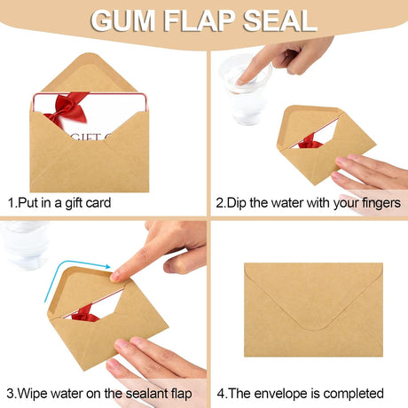 150 Pack Gift Card Envelopes, 4