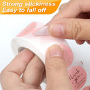 Thank You Round Stickers for Supporting My Small Business Adhesive Labels, 3-Color, 1inch (2000Pcs, 4 Rolls, Each roll 500Pcs) -