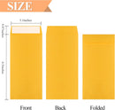 Cash Envelopes-120 Envelopes Money Saving Challenge, 3.2x6.6inch for Cash, Brown Kraft Paper Envelopes, Budgeting, Coins, Checks, Gift Cards & Tickets -