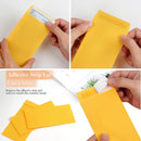 Cash Envelopes-120 Envelopes Money Saving Challenge, 3.2x6.6inch for Cash, Brown Kraft Paper Envelopes, Budgeting, Coins, Checks, Gift Cards & Tickets -