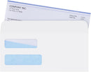 #10 Window Envelopes 72P, Double Self Seal for Invoices, Statements and Business Checks, Size 4-1/8 x 9-1/2 Inches (White) -