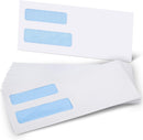 #10 Window Envelopes 72P, Double Self Seal for Invoices, Statements and Business Checks, Size 4-1/8 x 9-1/2 Inches (White) -
