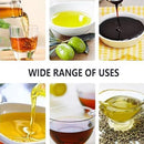Oil Sprayer for Cooking- 200ml Glass Olive Mister, Spray Bottle, Kitchen Gadgets Accessories Air Fryer, Canola Spritzer, Widely Used Salad Making, Baking, Frying,BBQ Black -