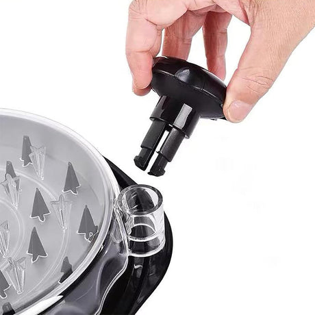 Chicken Shredder Breast Tool Twist, Visible Meat Machine, Strong Anti-Slip Strip, Ergonomic Handle, BPA Free, Suitable for Pork Beef Black -