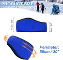 Ear Warmer Headband, Winter Stretchy Running Sweatband Outdoor Essential for Jogging Blue -