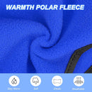 Ear Warmer Headband, Winter Stretchy Running Sweatband Outdoor Essential for Jogging Blue -