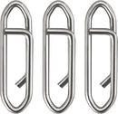 Fishing Speed Clips Power Quick for Lures Change Stainless Steel Lure Snaps Saltwater Freshwater Crankbait Tackle XS-25LB-0.5" 20 Pack