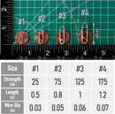 Fishing Speed Clips Power Quick for Lures Change Stainless Steel Lure Snaps Saltwater Freshwater Crankbait Tackle XS-25LB-0.5" 20 Pack