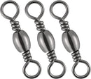 Barrel Swivels Fishing Tackles, for Salwater & Freshwater, Available from #16-#6/0, Leader Line Lure Connector - #16-18LB
