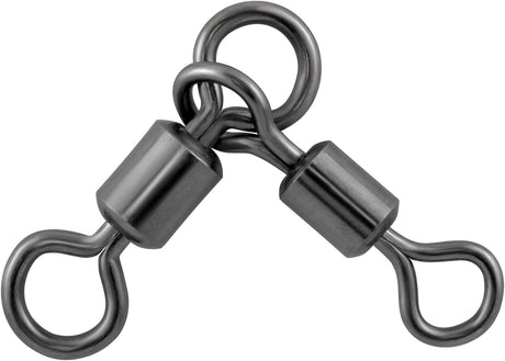 30 Pack 3 Way Swivels Barrel Fishing Tackle Hook Line Connector Three Rig Trolling Catfish Saltwater Freshwater - #4/0*3/0-209LB-30